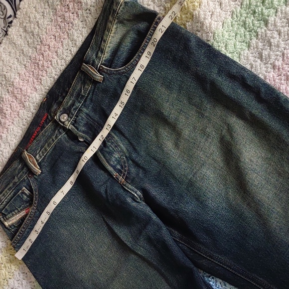 Diesel Size 38 Slim Fit Mid Waist Straight Leg 1995 Jeans 09C04 - Picture 8 of 15